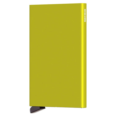 Secrid Cardprotector - Kreditkartenetui 6 cm RFID (lime) - Markenkoffer