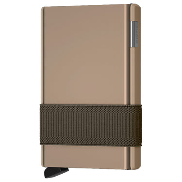 Secrid Cardslide - Kreditkartenetui RFID 9.5 cm (desert) - Markenkoffer