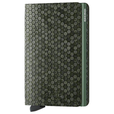 Secrid Hexagon Slimwallet - Geldbörse 6cc 10.2 cm RFID (green) - Markenkoffer