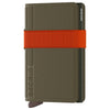 Secrid Liba Bandwallet - Portafoglio 6cc 10.2 cm RFID (green-orange)