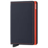 Secrid Matte Slimwallet - Portafoglio RFID 6.8 cm (night blue-orange)