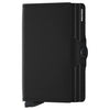 Secrid Matte Twinwallet - Portafoglio 12cc 7 cm RFID (black)