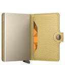 Secrid Miniwallet Pebble - Geldbörse 6cc 10.2 cm RFID (butter yellow) - Markenkoffer