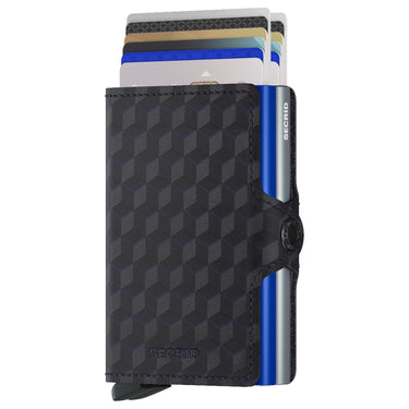 Secrid Optical Twinwallet - Geldbörse 16cc 10 cm RFID (titanium-blue) - Ansicht 2