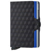 Secrid Optical Twinwallet - Portafoglio 16cc 10 cm RFID (titanium-blue)