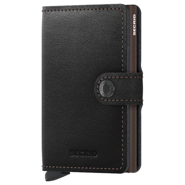 Secrid Original Miniwallet - Geldbörse RFID 6.5 cm (black - brown) - Markenkoffer