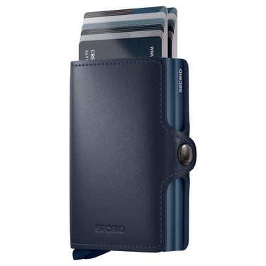 Secrid Original Twinwallet - Geldbörse RFID 7 cm (navy - navy) - Markenkoffer