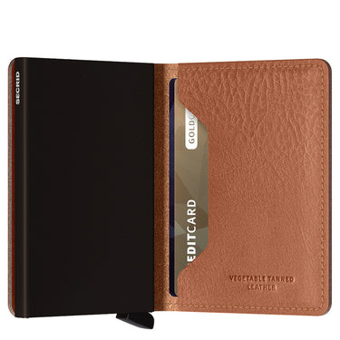 Secrid Vegetable Tanned Slimwallet - Geldbörse RFID 6.8 cm (espresso brown) - Ansicht 3