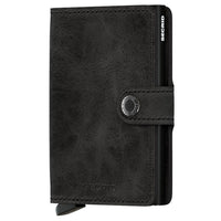 Secrid Vintage Miniwallet - Geldbörse RFID 6.5 cm (black) - Markenkoffer