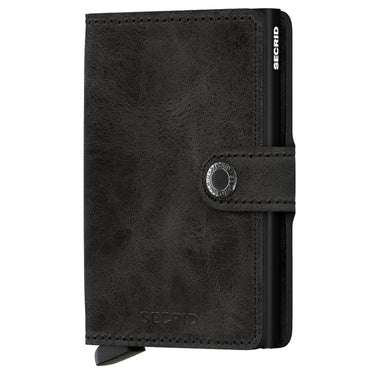 Secrid Vintage Miniwallet - Geldbörse RFID 6.5 cm (black) - Markenkoffer