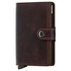 Secrid Vintage Miniwallet - Portafoglio RFID 6.5 cm (chocolate)