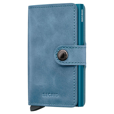 Secrid Vintage Miniwallet - Geldbörse RFID 6.5 cm (teal) - Markenkoffer