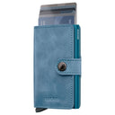 Secrid Vintage Miniwallet - Geldbörse RFID 6.5 cm (teal) - Markenkoffer