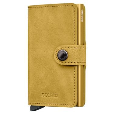 Secrid Vintage Miniwallet - Geldbörse RFID 6.5 cm (yellow) - Markenkoffer