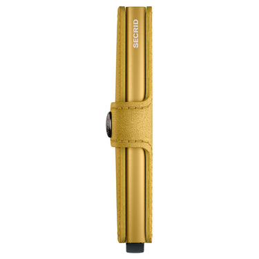 Secrid Vintage Miniwallet - Geldbörse RFID 6.5 cm (yellow) - Markenkoffer