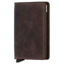 Secrid Vintage Slimwallet - Geldbörse RFID 6.8 cm (chocolate) - Markenkoffer