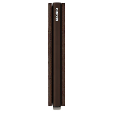 Secrid Vintage Slimwallet - Geldbörse RFID 6.8 cm (chocolate) - Markenkoffer