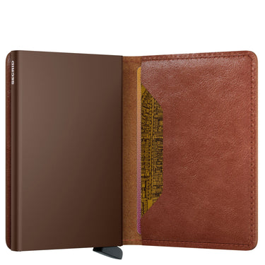 Secrid Vintage Slimwallet - Geldbörse RFID 6.8 cm (cognac - brown) - Markenkoffer