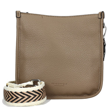 Seidenfelt Dale - Hobo Schultertasche S 23 cm (almond grey) - Ansicht 6