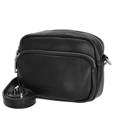 Seidenfelt Hede Crossbody - Umhängetasche 17 cm (black) - Markenkoffer