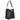 Seidenfelt Lilla Ro Midi Hobo - Schultertasche 30 cm (schwarz) - Markenkoffer