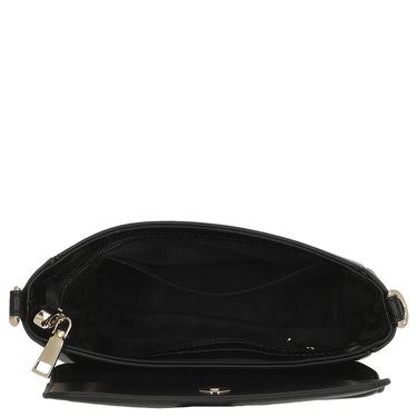 Seidenfelt Tolita - Umhängetasche 22 cm (black/gold) - Ansicht 6