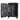 Skyline Orlando - 4 - Rollen - Trolley M 65 cm erw. (schwarz) - Markenkoffer