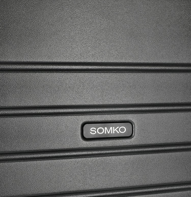 Somko Line - 4 - Rollen - Trolley Set 3tlg. (anthrazit) - Markenkoffer