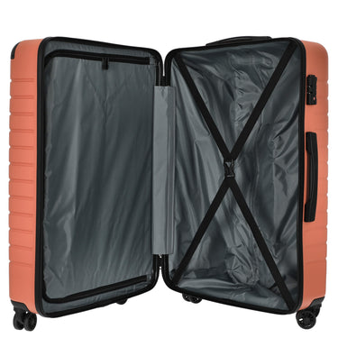 Somko Line - 4 - Rollen - Trolley Set 3tlg. (coral) - Markenkoffer