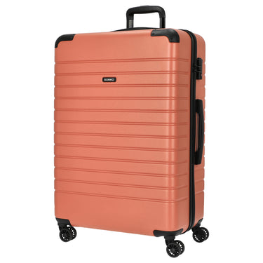 Somko Line - 4 - Rollen - Trolley Set 3tlg. (coral) - Markenkoffer
