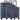 Somko Line - 4 - Rollen - Trolley Set 3tlg. (navy) - Markenkoffer