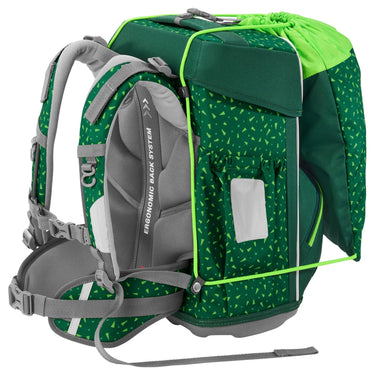 Step by Step Basis - Schulranzen Set 4tlg. (Green Grafics) - Markenkoffer