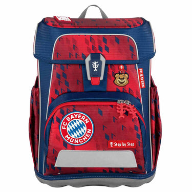 Step by Step Cloud FC Bayern - Schulranzen Set 5tlg. (Mia san Mia 24/25) - Markenkoffer