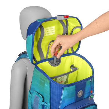 Step by Step Cloud Ocean - Schulranzen Set 5tlg. (Space Craft Spike) - Markenkoffer