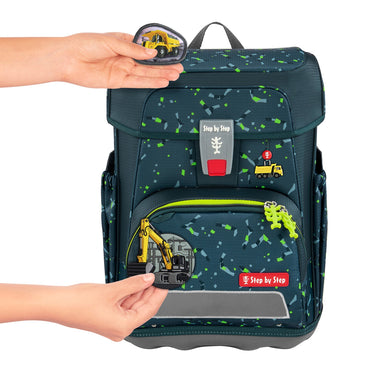 Step by Step Cloud - Schulranzen Set 5tlg. (Bagger Rocco) - Ansicht 8