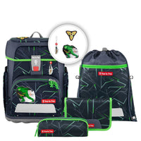 Step by Step Cloud - Schulranzen Set 5tlg. (Ninja Kimo) - Markenkoffer