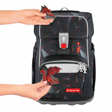 Step by Step Giant - Schulranzen Set 5tlg. (Drago Drako 24/25) - Markenkoffer