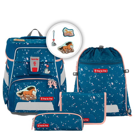 Step by Step Space - Schulranzen Set 5tlg. (Wild Horse Ronja)