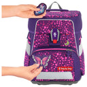 Step by Step Space Shine - Schulranzen Set 5tlg. (Butterfly Night Ina) - Markenkoffer