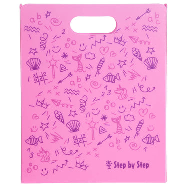 Step by Step Zubehör - Heftbox mit Griff 31 cm (pink) - Markenkoffer