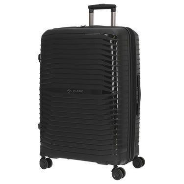 Stratic Bright+ - 4 - Rollen - Trolley 76 cm L erw. (black) - Markenkoffer