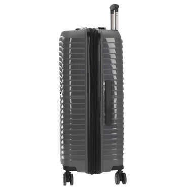Stratic Bright+ - 4 - Rollen - Trolley 76 cm L erw. (grey) - Markenkoffer