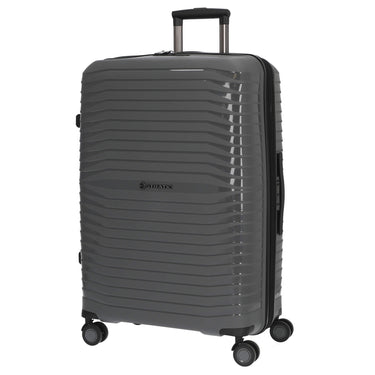 Stratic Bright+ - 4 - Rollen - Trolley 76 cm L erw. (grey) - Markenkoffer