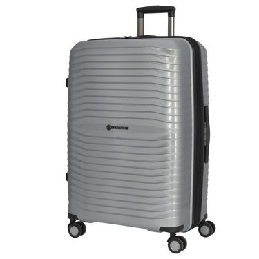 Stratic Bright+ - 4 - Rollen - Trolley 76 cm L erw. (silver) - Markenkoffer