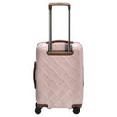 Stratic Leather and More - 4 - Rollen - Kabinentrolley Vortasche 15" 55 cm S (rose) - Markenkoffer