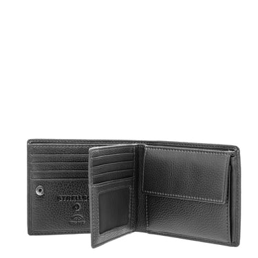 Strellson Dalston Myles Billfold - Geldbörse 7cc 12 cm (schwarz) - Markenkoffer