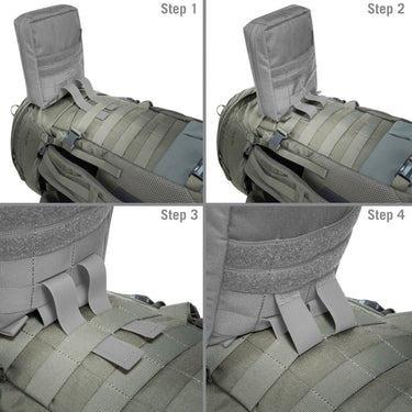 Tatonka Pyrox 45+10 BC - Trekkingrucksack 73 cm erw. (stone grey olive) - Ansicht 11