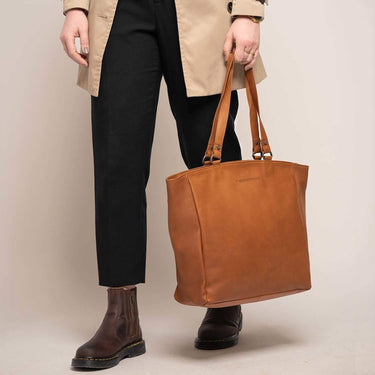 The Chesterfield Brand Berlin - Shopper 15.4" L Leder 28 cm (cognac) - Ansicht 9