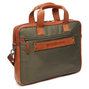 The Chesterfield Brand Fusion Narvik - Laptoptasche 15" 40 cm (steel green) - Markenkoffer