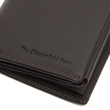 The Chesterfield Brand Leroy Nappa - Geldbörse 7cc 12 cm RFID (braun) - Markenkoffer